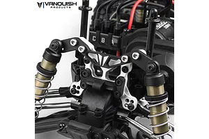 Vanquish Silver Aluminium Yeti Front Shock Tower Set image 21078