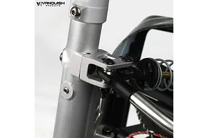 Vanquish Silver Aluminium AR60 Lower Link/Shock Mounts 2Pcs image 21091