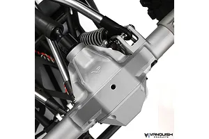 Vanquish Silver Aluminium AR60 Lower Link/Shock Mounts 2Pcs image 21092