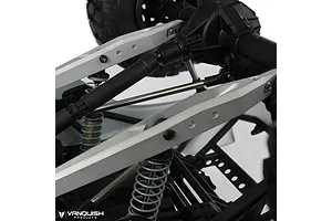 Vanquish Silver Aluminium Yeti Rear Tailing Arms 2Pcs image 21113