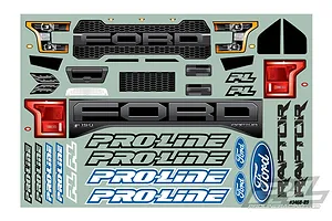 Pro-Line 1/8 2017 Ford F-150 Raptor Unpainted Body Shell image 21229