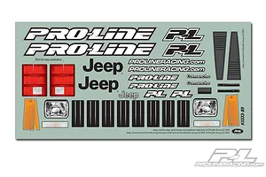 Pro-Line 1/10 Jeep Comanche Full Bed Unpainted Body Shell image 21301