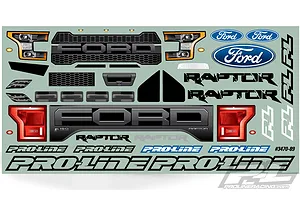 Pro-Line 1/10 2017 Ford F-150 Raptor Unpainted Body Shell image 21313