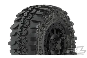 Pro-Line 2.2/3.0" Interco TSL SC Super Swamper Tyres on Black F-11 Rims - Glued Wheels 2Pcs image 21323