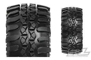 Pro-Line 2.2/3.0" Interco TSL SC Super Swamper Tyres on Black F-11 Rims - Glued Wheels 2Pcs image 21324