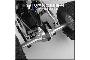 Vanquish Silver Aluminium Wraith/Yeti Rear Solid Centered Pumpkin Currie Differential/Axle Housing image 21475