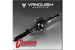 Vanquish Black Aluminium Wraith/Yeti Rear Solid Centered Pumpkin Currie Differential/Axle Housing image 21477