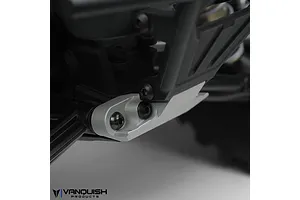 Vanquish Silver Aluminium Yeti Front Skid Plate image 21535