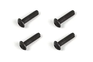 ARRMA 4x14mm Fine Thread Button Head Screws 4Pcs image 21546