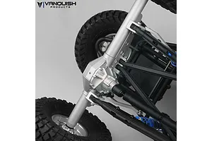 Vanquish Silver Aluminium Wraith/Yeti & RR10 Bomber Rear Currie F9 AR60 Differential/Axle Housing image 21550
