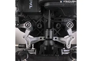 Vanquish Silver Aluminium Yeti Steering Bell Crank Set image 21560