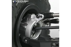 Vanquish Black Aluminium Yeti Steering Hub Carrier Set image 21640