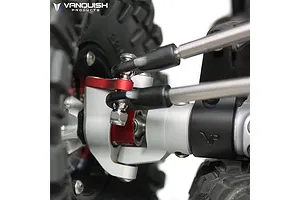 Vanquish Black Aluminium Wraith/XR10 Steering Hub Carriers (C-Hub) Set 2Pcs image 21643