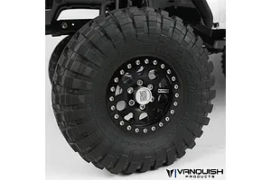 Vanquish Silver Aluminium Center Hubs for XD Series Rims 2Pcs image 21681