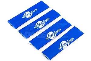 Outerwears Blue HPI 1/8 Vorza Shock Cover Set
