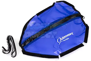 Outerwears Blue Traxxas Slash 4x4 Pre Filter Chassis Cover w/ Zipper