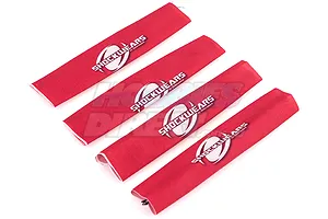 Outerwears Red 1/8 Shock Cover Set