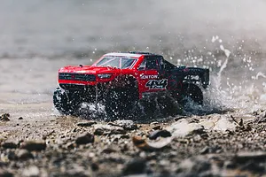 ARRMA Senton 4x4 MEGA RC Short Course Truck Electric 4WD 1/10 Scale RTR - Red image 22049