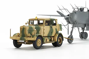 Tamiya 1/48 German SS-100 Heavy Truck Scaled Plastic Model Kit image 2