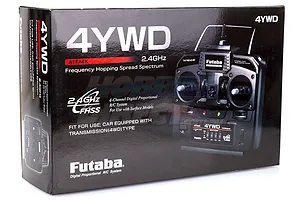 Futaba 4YWD 2.4Ghz 4ch Radio w/ Receiver image 22315