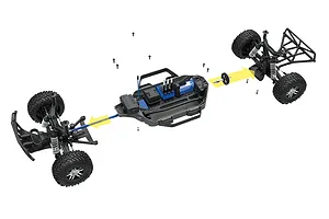 Traxxas Slash OBA RC Short Course Truck Electric Brushless 4WD 1/10 Scale RTR (No Battery) image 22624