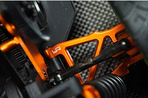 Yeah Racing HPI Sprint 2 Orange Aluminium Essential Upgrade Set image 22718