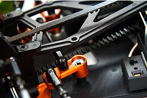 Yeah Racing HPI Sprint 2 Orange Aluminium Essential Upgrade Set image 22724