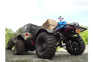 Yeah Racing 1/10 Black Steel Leaf Sprung Trailer Kit image 22734