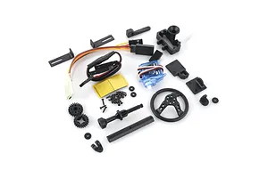 Yeah Racing 1/10 X DarkDragonWing Steering Wheel Set w/ Servo image 22741