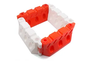 Yeah Racing 1/10 Road Safety Barrier Set 4Pcs image 22749