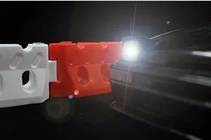 Yeah Racing 1/10 Road Safety Barrier Set 4Pcs image 22750