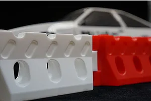 Yeah Racing 1/10 Road Safety Barrier Set 4Pcs image 22751