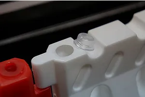 Yeah Racing 1/10 Road Safety Barrier Set 4Pcs image 22752