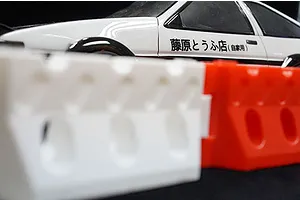 Yeah Racing 1/10 Road Safety Barrier Set 4Pcs image 22753