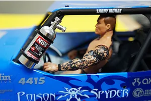 Yeah Racing 1/10 Blue Aluminium 23g Nos Nitrous Oxide Balance Weight w/ Mount image 22805