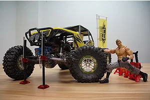 Yeah Racing 1/10 Rock Crawler Metal High Lift Jack 1Pc image 22850