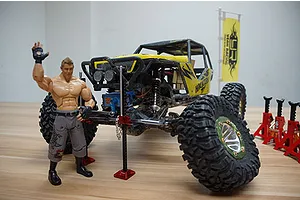 Yeah Racing 1/10 Rock Crawler Metal High Lift Jack 1Pc image 22852