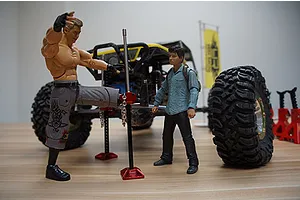 Yeah Racing 1/10 Rock Crawler Metal High Lift Jack 1Pc image 22853