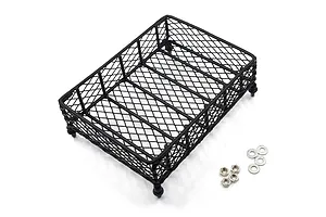 Yeah Racing 1/10 140x100mm Black Metal Roof Rack image 22924