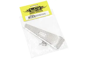 Yeah Racing TRX-4 Defender Stainless Steel Bonnet Hood Diamond Plate Set image 22981
