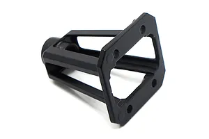Yeah Racing 1/10 Black Steel Spare Tyre Mount image 23070