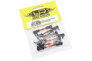 Yeah Racing HPI Sprint 2 Orange Aluminium Linkage Set image 23089
