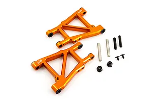 Yeah Racing HPI Sprint 2 Orange Aluminium Rear Lower Suspension Arms 2Pc image 23098