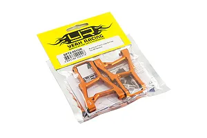 Yeah Racing HPI Sprint 2 Orange Aluminium Front Lower Suspension Arms 2Pc image 23105