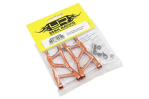 Yeah Racing HPI RS4 Sport 3 Orange Aluminium Rear Lower Suspension Arms 2Pc image 23108