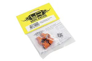 Yeah Racing HPI Sprint 2 Orange Aluminium Rear Hub 2Pc image 23125