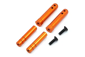 Yeah Racing HPI Sprint 2 Orange Aluminium Battery Post Set image 23134
