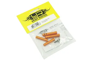 Yeah Racing HPI Sprint 2 Orange Aluminium Battery Post Set image 23137