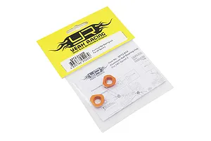 Yeah Racing HPI Sprint 2 Orange Aluminium Bearing Hub 2Pcs image 23144