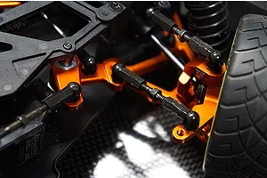 Yeah Racing HPI Sprint 2 Orange Aluminium Ball Bearing Steering Set image 23158